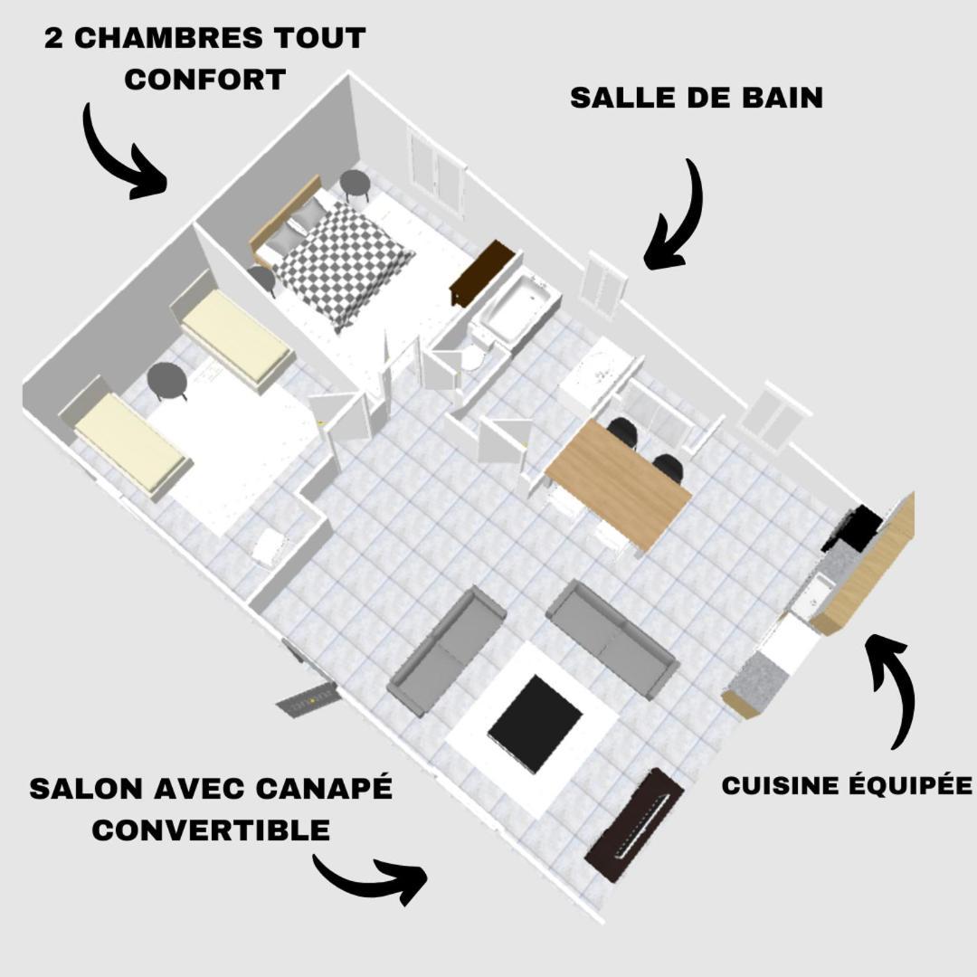 Apartament L'Ecrin Des Ecoles Saint-Rambert-dʼAlbon Zewnętrze zdjęcie